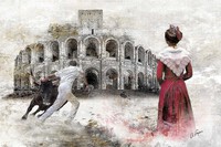 Reine d'Arles_60x90 (130�)